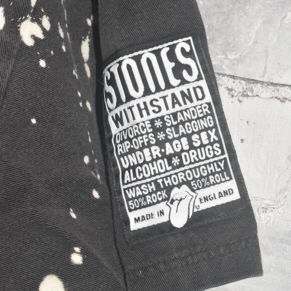 1994 Vintage ROLLING STONES Torn and FRAYED JERSEY! RARE SIZE L - Picture 7 of 9